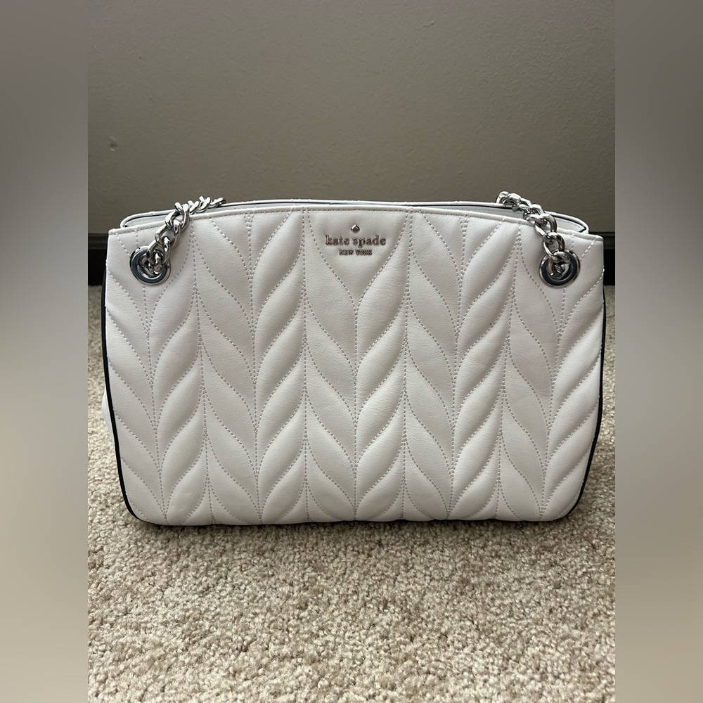 Kate Spade Quilted Shoulder Bag - White